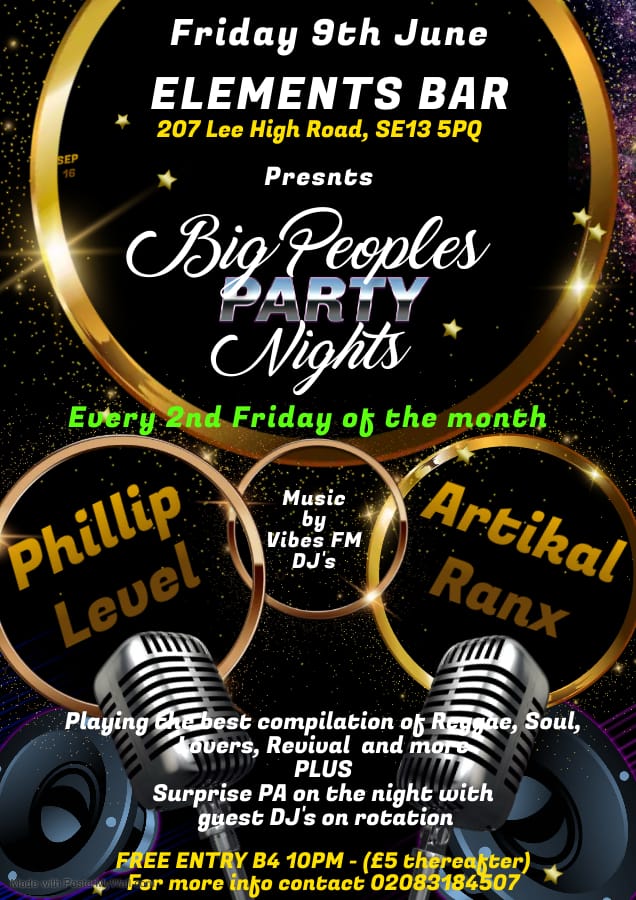 Big Peoples Party Night
