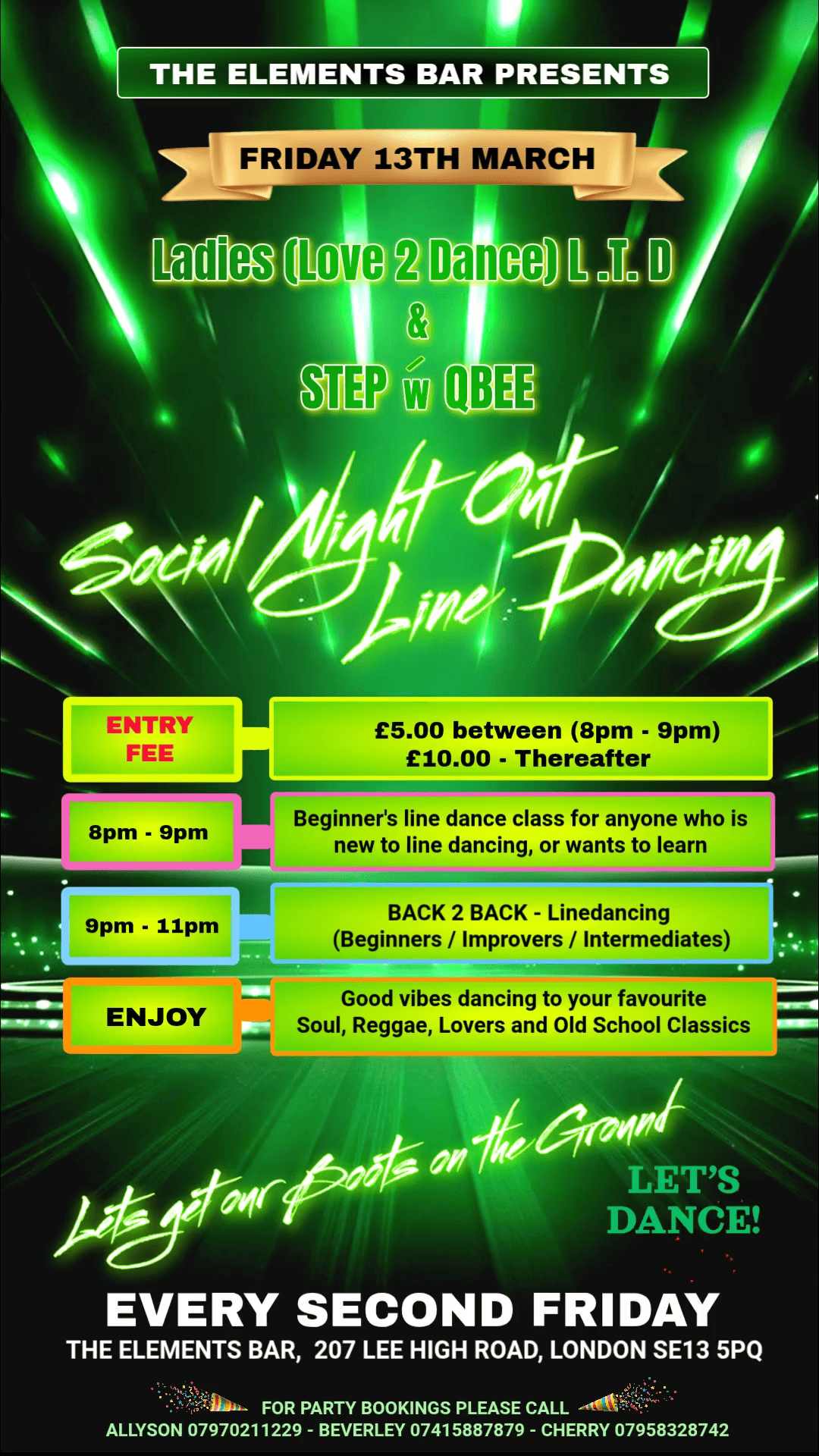 EVERY 2ND FRIDAY OF THE MONTH